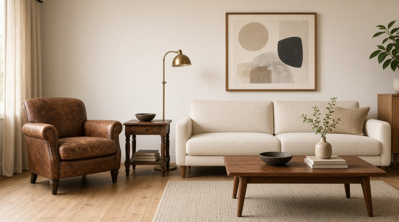 How to Mix Vintage and Modern Furniture Without It Looking Like a Thrift Store